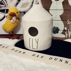 Rae Dunn Double Sided Fly Birdhouse..